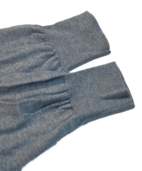 Maison Margiela（メゾンマルジェラ）Maison Margiela (メゾンマルジェラ) エルボーパッチカーディガン グレー サイズ:Lの古着・服飾アイテム