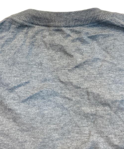 Maison Margiela（メゾンマルジェラ）Maison Margiela (メゾンマルジェラ) エルボーパッチカーディガン グレー サイズ:Lの古着・服飾アイテム