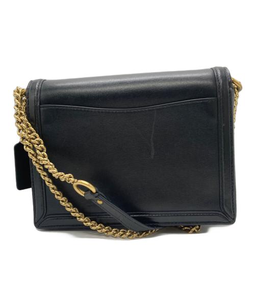 COACH（コーチ）COACH (コーチ) ハットン チェーンショルダーバッグ ブラックの古着・服飾アイテム