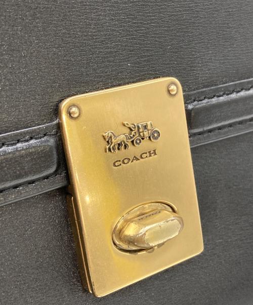 COACH（コーチ）COACH (コーチ) ハットン チェーンショルダーバッグ ブラックの古着・服飾アイテム