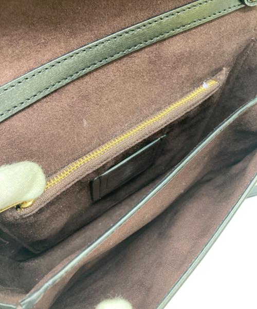 COACH（コーチ）COACH (コーチ) ハットン チェーンショルダーバッグ ブラックの古着・服飾アイテム