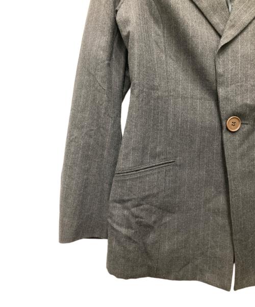 Y's（ワイズ）Y's (ワイズ) 1Bテーラードジャケット ダークグレー サイズ:Mの古着・服飾アイテム