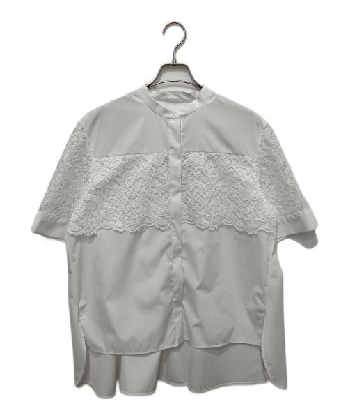 theory luxe（セオリーリュクス）theory luxe (セオリーリュクス) Luxe Cotton Liria L ホワイト サイズ:38 未使用品の古着・服飾アイテム