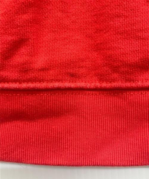 MARC JACOBS（マークジェイコブズ）MARC JACOBS (マークジェイコブズ) THE SWEATSHIRT　ザ スウェットシャツ　クルーネックスウェット レッド サイズ:Lの古着・服飾アイテム