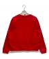 MARC JACOBS (マークジェイコブズ) THE SWEATSHIRT　ザ スウェットシャツ　クルーネックスウェット レッド サイズ:L：6000円