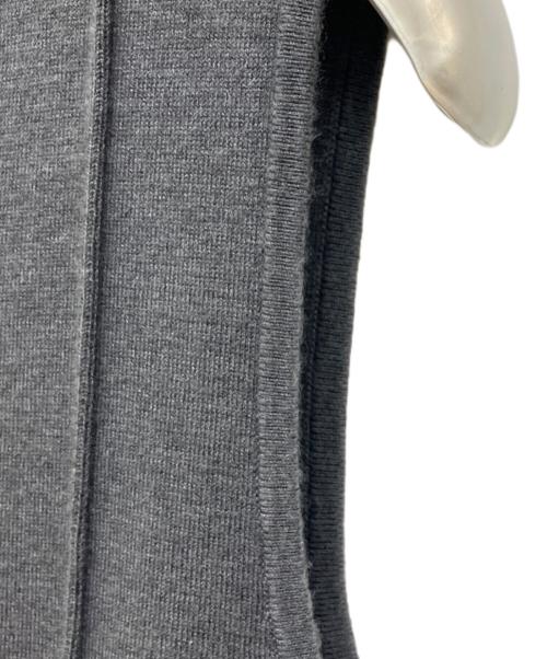 L'AUBE BLANC（ローブ ブラン）L'AUBE BLANC (ローブ ブラン) Constructive Knit Jumper Skirt グレー サイズ:Free 未使用品の古着・服飾アイテム