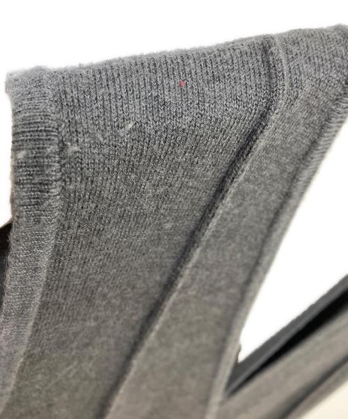 L'AUBE BLANC（ローブ ブラン）L'AUBE BLANC (ローブ ブラン) Constructive Knit Jumper Skirt グレー サイズ:Free 未使用品の古着・服飾アイテム