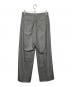 MUSE (ミューズ) WOOL SERGE SAGGER パンツ グレー サイズ:36：5000円