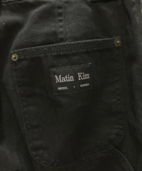 Matin Kim（マーティン・キム）Matin Kim (マーティン・キム) 切替デニムパンツ ブラック サイズ:SIZE Mの古着・服飾アイテム