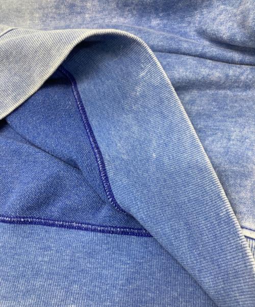 DIESEL（ディーゼル）DIESEL (ディーゼル) メタルDロゴオーバーダイスウェット ブルー サイズ:Mの古着・服飾アイテム