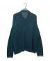 YOKE (ヨーク) MESH KNITTED BUTTONED CARDIGAN グリーン サイズ:2：17000円
