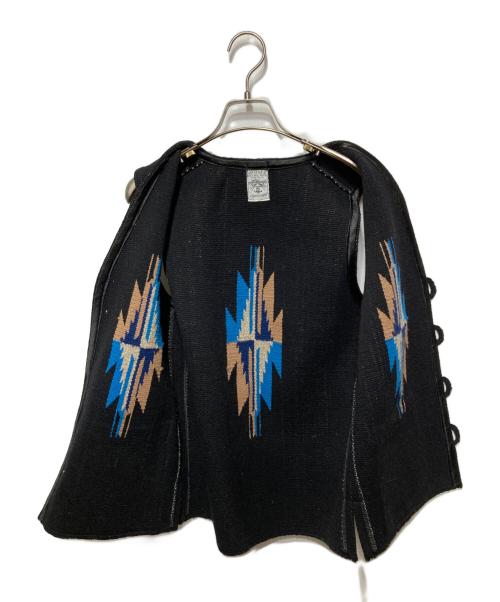 ORTEGA's（オルテガ）ORTEGA'S (オルテガ) チマヨベスト ブラック サイズ:不明のため採寸値参照の古着・服飾アイテム