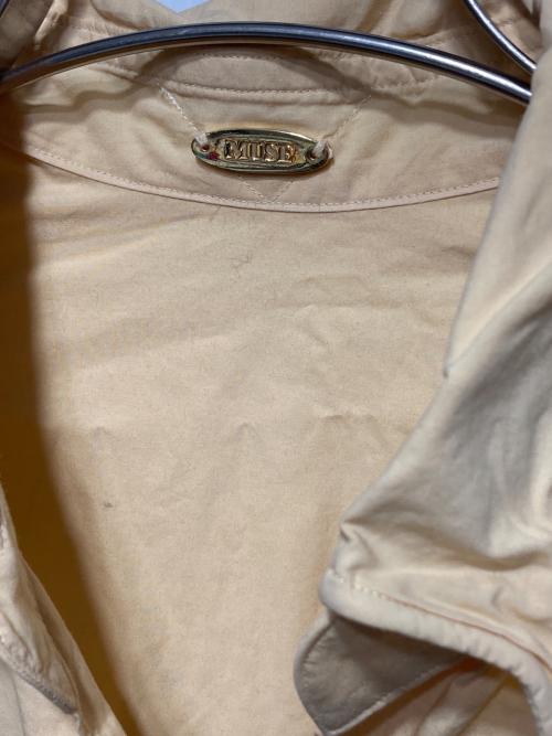 MUSE de Deuxieme Classe（ミューズ ドゥーズィエム クラス）MUSE de Deuxieme Classe (ミューズ ドゥーズィエム クラス) COTTON WASH シャツ オレンジ サイズ:Fの古着・服飾アイテム