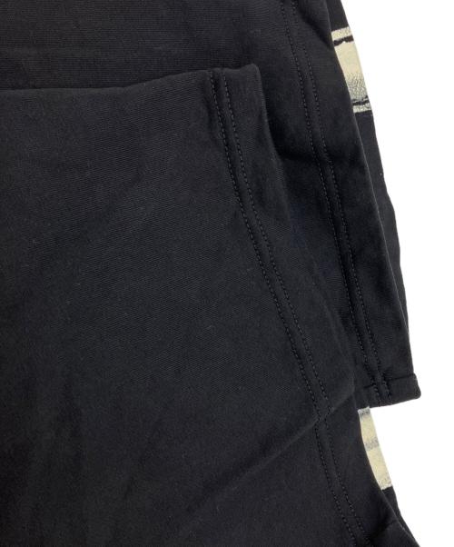 EVISU（エヴィス）EVISU (エヴィス) プリントスウェットショーツ ブラック サイズ:Lの古着・服飾アイテム