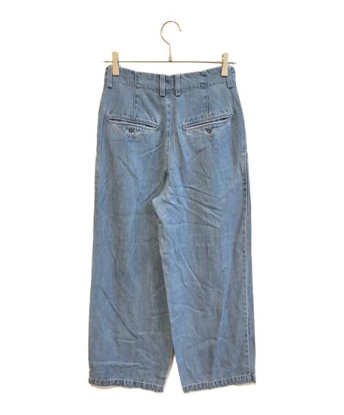 SLOBE IENA（スローブ イエナ）SLOBE IENA (スローブ イエナ) LEDENIM TUCK TROUSERデニム 25030912753030 インディゴ サイズ:36の古着・服飾アイテム