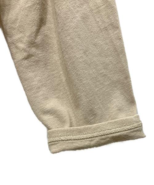 LEMAIRE（ルメール）LEMAIRE (ルメール) コットンリネンジャージーTシャツ ベージュ サイズ:Ｌの古着・服飾アイテム