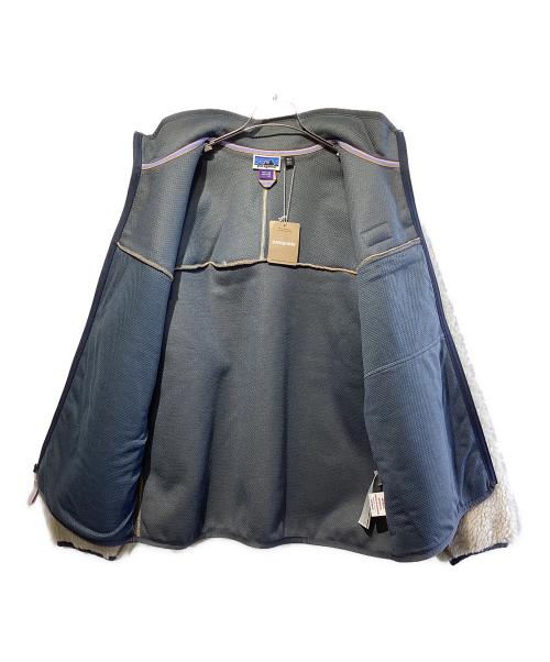 Patagonia（パタゴニア）Patagonia (パタゴニア) ナチュラル・ブレンド・レトロ・カーディガン アイボリー×ブラウン サイズ:SIZE Lの古着・服飾アイテム