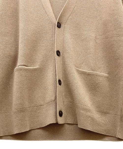 DEMYLEE（デミリー）DEMYLEE (デミリー) Ron Herman (ロンハーマン) Milano Rib Cardigan ベージュ サイズ:Lの古着・服飾アイテム