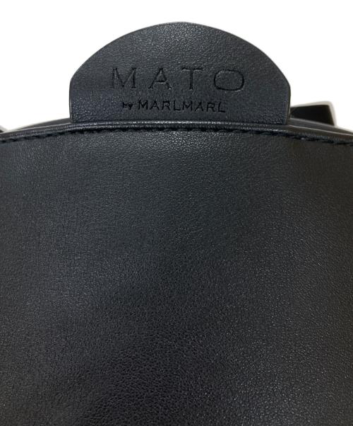 MATO by MARLMARL（マトー バイ マールマール）MATO by MARLMARL (マトー バイ マールマール) HONEYCOMB BAG　ハニーコーム バッグ ブラック サイズ:表記無の古着・服飾アイテム