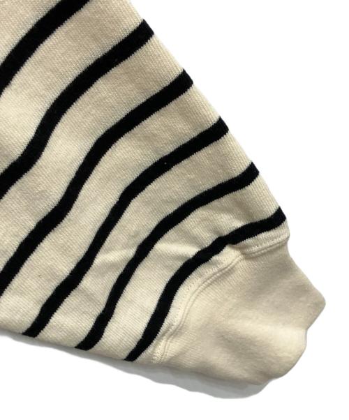 THE SHINZONE（ザ シンゾーン）THE SHINZONE (ザ シンゾーン) PANEL BORDER TEE アイボリー サイズ:f0の古着・服飾アイテム