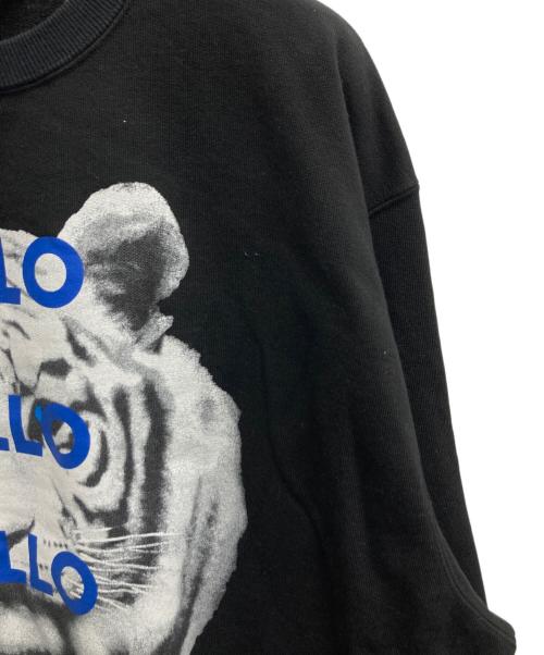 Oblada（オブラダ）oblada (オブラダ) TIGER SWEAT（タイガー　スウェット） ブラック サイズ:FREEの古着・服飾アイテム