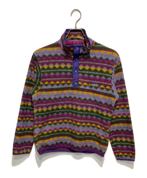 Patagonia（パタゴニア）Patagonia (パタゴニア) プリンテッド ライトウェイト シンチラ スナップT パープル サイズ:XSの古着・服飾アイテム