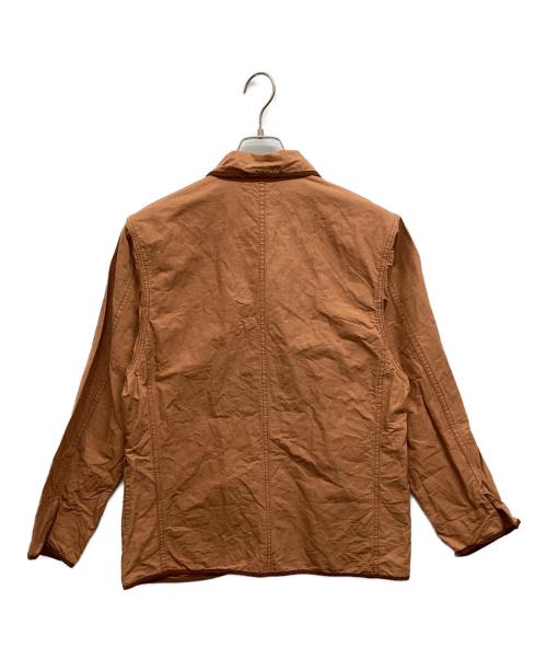 kenneth field（ケネスフィールド）KENNETH FIELD (ケネスフィールド) コットンリネンジャケット ブラウン サイズ:Sの古着・服飾アイテム