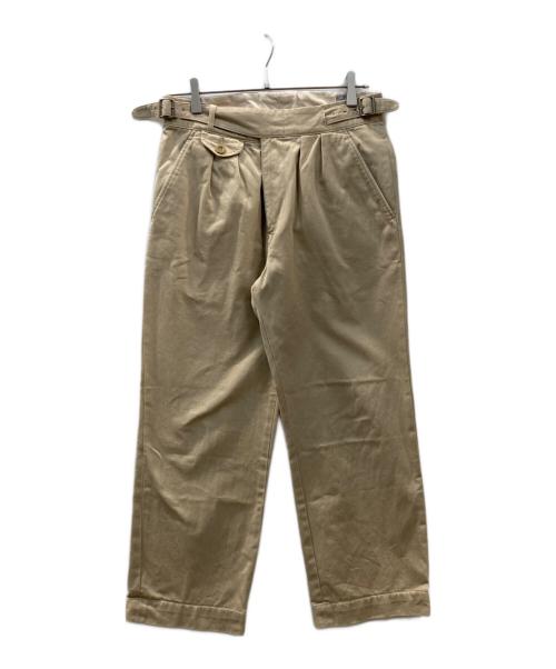kenneth field（ケネスフィールド）kenneth field (ケネスフィールド) コットンパンツ ベージュ サイズ:Sの古着・服飾アイテム