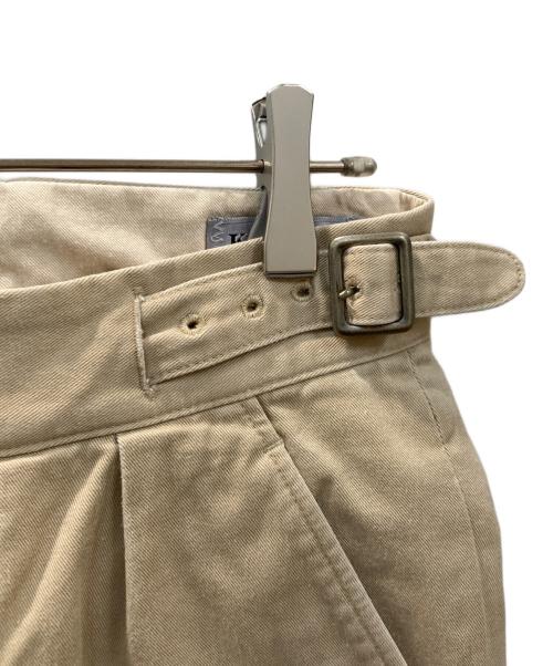 kenneth field（ケネスフィールド）kenneth field (ケネスフィールド) コットンパンツ ベージュ サイズ:Sの古着・服飾アイテム
