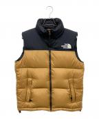 THE NORTH FACEザ ノース フェイス）の古着「NUPTSE VEST」｜ブラウン×ブラック