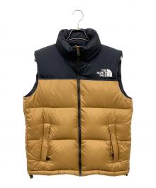 THE NORTH FACE（ザ ノース フェイス）の古着「NUPTSE VEST」｜ブラウン×ブラック