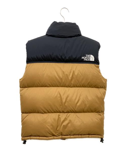 THE NORTH FACE（ザ ノース フェイス）THE NORTH FACE (ザ ノース フェイス) NUPTSE VEST ブラウン×ブラック サイズ:XLの古着・服飾アイテム