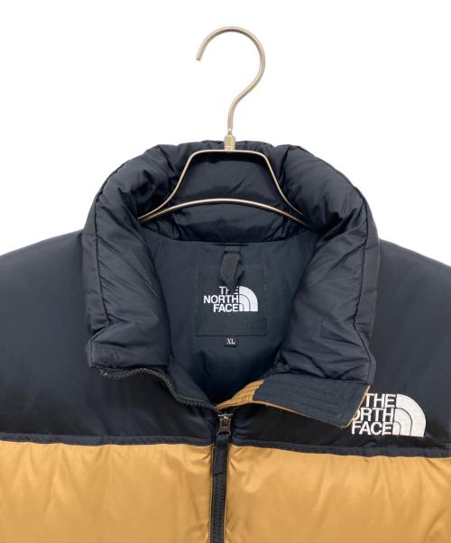 THE NORTH FACE（ザ ノース フェイス）THE NORTH FACE (ザ ノース フェイス) NUPTSE VEST ブラウン×ブラック サイズ:XLの古着・服飾アイテム