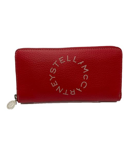 STELLA McCARTNEY（ステラマッカートニー）STELLA McCARTNEY (ステラマッカートニー) コンチネンタルウォレット レッドの古着・服飾アイテム
