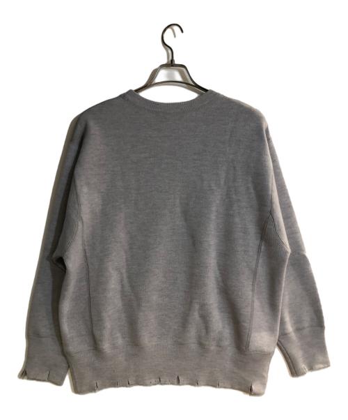 ST.JOHN 3rd club（セントジョンズサードクラブ）ST.JOHN 3rd club (セントジョンズサードクラブ) GMTE KNIT PULLOVER グレー サイズ:Sの古着・服飾アイテム
