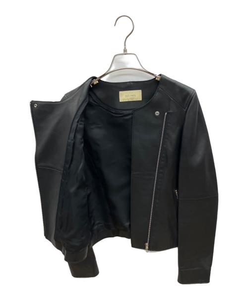 DES PRES（デ プレ）DES PRES (デ プレ) ラムレザージャケット ブラック サイズ:1の古着・服飾アイテム