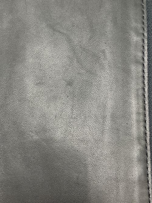 DES PRES（デ プレ）DES PRES (デ プレ) ラムレザージャケット ブラック サイズ:1の古着・服飾アイテム