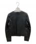 DES PRES (デ プレ) ラムレザージャケット ブラック サイズ:1：5000円