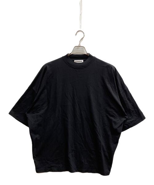 JIL SANDER（ジルサンダー）JIL SANDER (ジルサンダー) モックネック Ｔシャツ ブラック サイズ:Sの古着・服飾アイテム