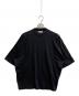 JIL SANDER（ジルサンダー）の古着「モックネック Ｔシャツ」｜ブラック
