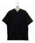 COMME des GARCONS SHIRT（コムデギャルソンシャツ）の古着「コットンジャージクルーネックS/Sロゴカットソー」｜ブラック