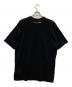 COMME des GARCONS SHIRT (コムデギャルソンシャツ) コットンジャージクルーネックS/Sロゴカットソー ブラック サイズ:M：8000円