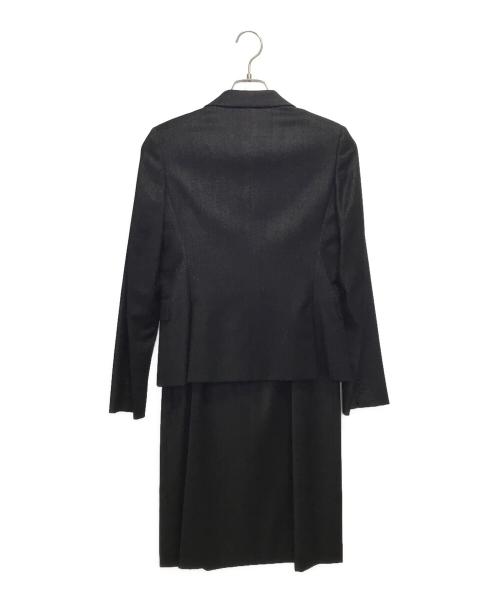 Aquascutum（アクアスキュータム）Aquascutum (アクアスキュータム) ワンピーススーツ チャコールグレー サイズ:JK:8/OP:Mの古着・服飾アイテム