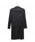 Aquascutum (アクアスキュータム) ワンピーススーツ チャコールグレー サイズ:JK:8/OP:M：7000円