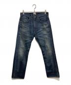 A BATHING APEア ベイシング エイプ）の古着「バック刺繍デニムパンツ」｜インディゴ