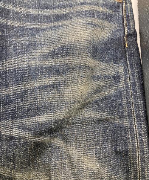 A BATHING APE（ア ベイシング エイプ）A BATHING APE (ア ベイシング エイプ) バック刺繍デニムパンツ インディゴ サイズ:Sの古着・服飾アイテム