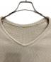 中古・古着 L'appartement (アパルトモン) Cotton 3G Vneck Knit ベージュ サイズ:FREE：5000円