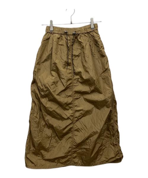 DOUBLE STANDARD CLOTHING（ダブルスタンダードクロージング）DOUBLE STANDARD CLOTHING (ダブルスタンダードクロージング) ドローコードスカート ベージュ サイズ:36の古着・服飾アイテム