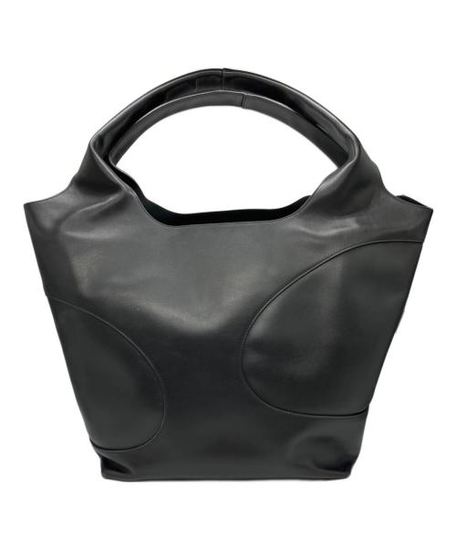 Ferragamo（フェラガモ）Ferragamo (フェラガモ) カットアウトトートバッグ ブラックの古着・服飾アイテム