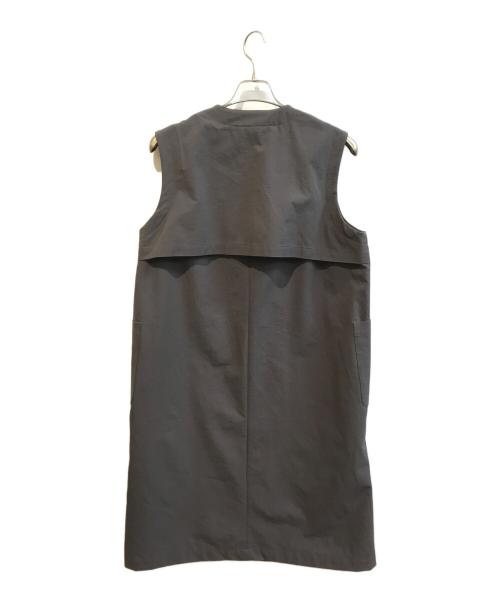 SEESET（シーセット）seeset (シーセット) ロングジレ グレー サイズ:Freeの古着・服飾アイテム